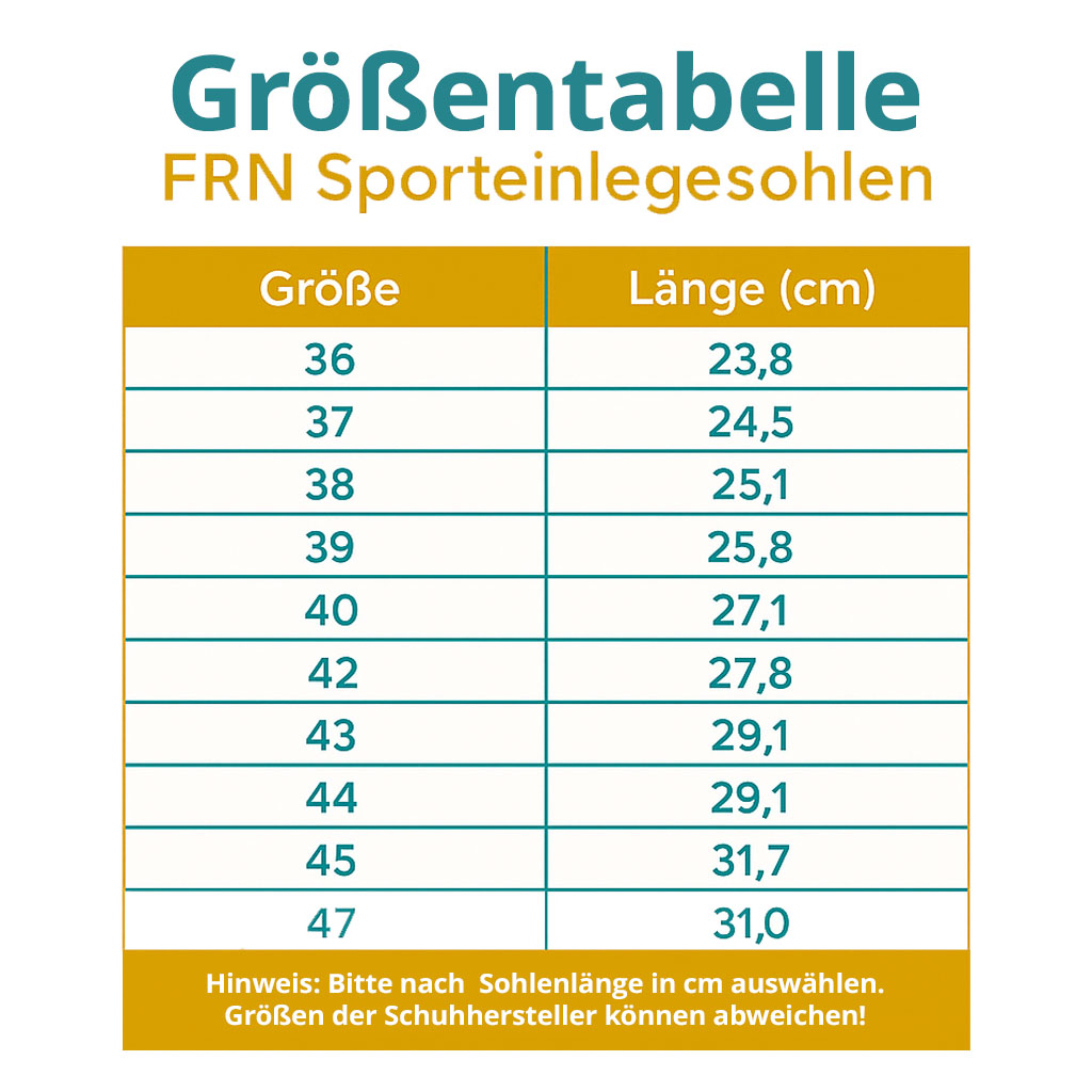 FRN Hike Einlegesohle